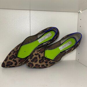 Rothy's The Point In original leopard print